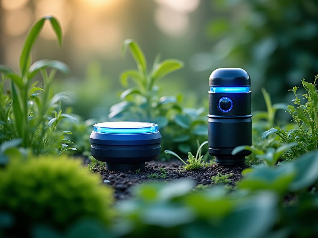 Innovative Smart Garden Technologie mit Sensorik und Automatisierung